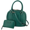 Gucci Mini Dome Micro Guccissima mit Geldbörse Grün Gucci Gucci 26