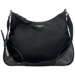 Prada Nylon Umhängetasche Schwarz