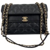 Chanel Triple Flap Bag Schwarz Chanel Chanel 26