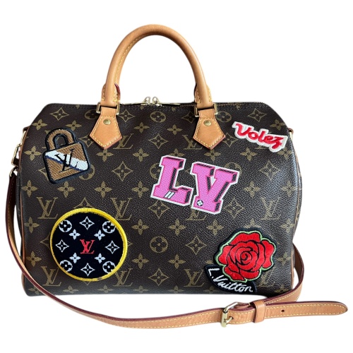 Louis Vuitton Speedy Bandouliere 30 Patches