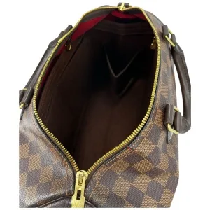 Louis Vuitton Speedy 35 Bandouliere Damier Ebene