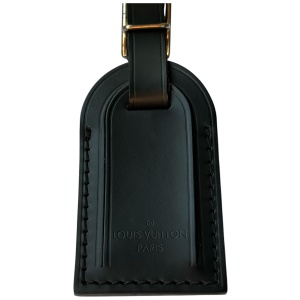 Louis Vuitton Luggage Tag Taschenanhänger Schwarz