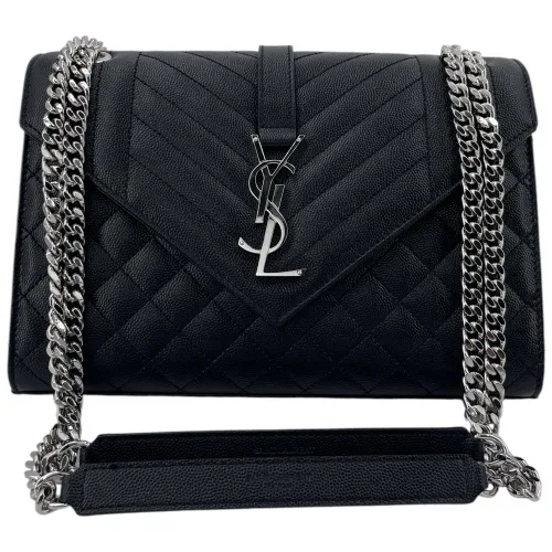 Saint Laurent Envelope Medium Schwarz