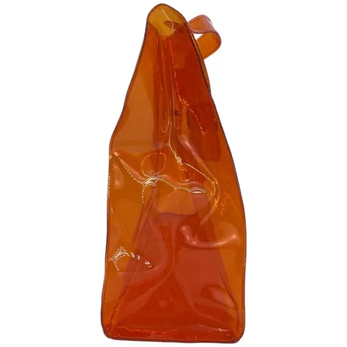 Hermès Vintage Vinyl Kelly Orange