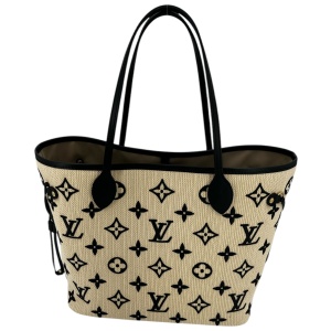 Louis Vuitton Neverfull MM By the Pool Raffia