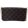 Louis Vuitton Felicie Pochette Monogram Canvas Handtaschen Louis Vuitton 25