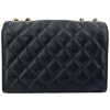 Chanel Triple Flap Bag Schwarz Chanel Chanel 28