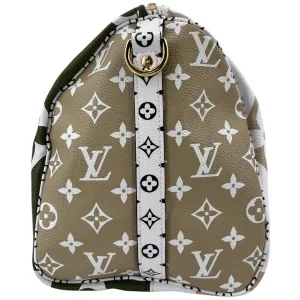 Louis Vuitton Speedy 30 Bandouliere Giant Khaki