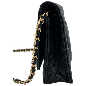Chanel Wallet on Chain WOC Calfskin Black