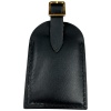 Louis Vuitton Luggage Tag Bag Charm with Poignet Black Louis Vuitton Louis Vuitton 12