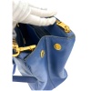 Prada Galliera Large Saffiano Blau Handtaschen Prada 45
