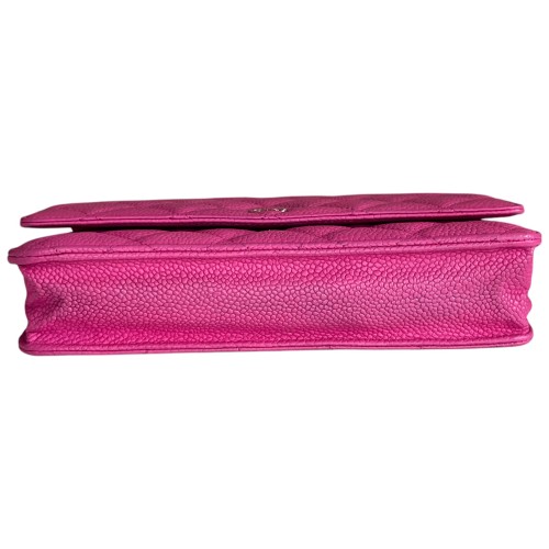 Chanel Wallet on Chain WOC Calfskin Pink