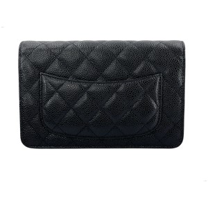 Chanel Wallet on Chain WOC Kalbsleder Schwarz