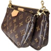 Louis Vuitton Multi Pochette Accessoires Monogram Canvas Rose Clair Handtaschen Louis Vuitton 28