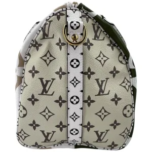 Louis Vuitton Speedy 30 Bandouliere Giant Khaki