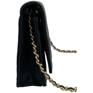 Chanel Wallet on Chain WOC Kalbsleder Schwarz