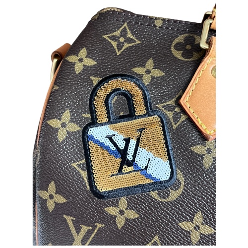 Louis Vuitton Speedy Bandouliere 30 Patches