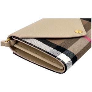 Burberry Hannah House Check Geldbörse