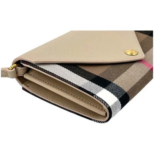 Burberry Hannah House Check Geldbörse