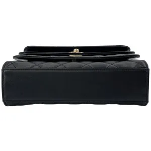 Chanel Triple Flap Bag Schwarz