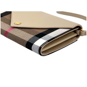 Burberry Hannah House Check Geldbörse