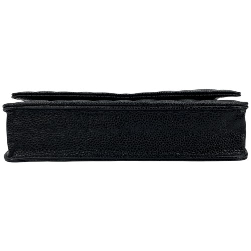 Chanel Wallet on Chain WOC Kalbsleder Schwarz