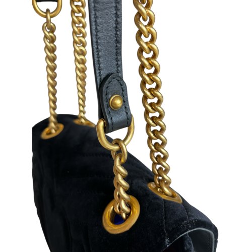 Gucci Marmont Mini Black Velvet