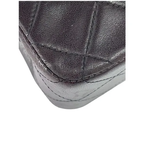 Chanel Timeless Double Flap Bag Small Lammleder Schwarz