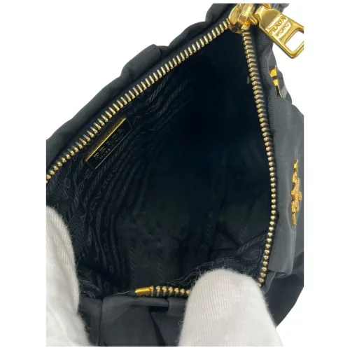 Prada Nylon Clutch Schwarz