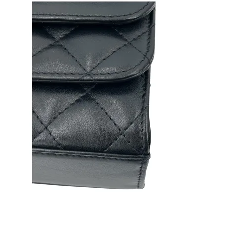 Chanel Triple Flap Bag Schwarz