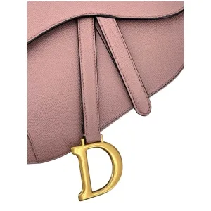 Dior Saddle Bag Medium Beigerosé