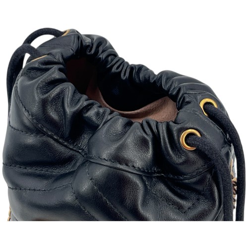 Gucci Marmont Bucket Bag Schwarz