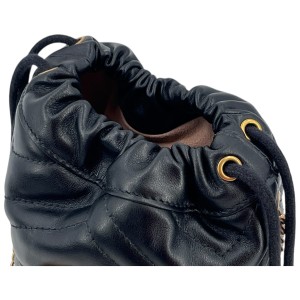 Gucci Marmont Bucket Bag Black
