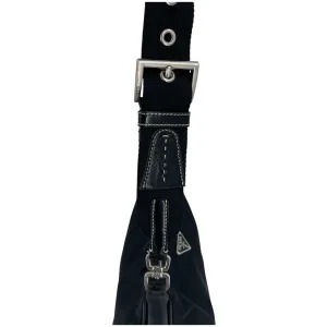 Prada Nylon Umhängetasche Schwarz