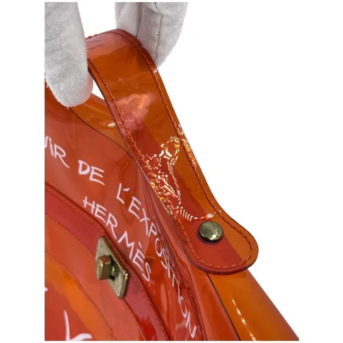 Hermès Vintage Vinyl Kelly Orange