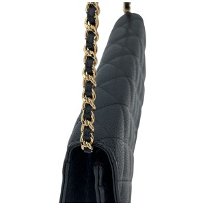 Chanel Wallet on Chain WOC Calfskin Black