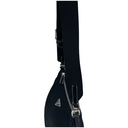 Prada Nylon Umhängetasche Schwarz