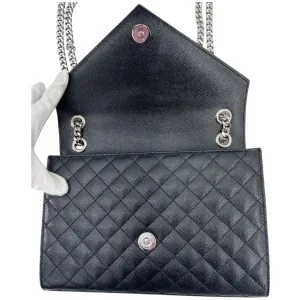 Saint Laurent Envelope Medium Schwarz