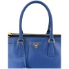 Prada Galliera Large Saffiano Blau Handtaschen Prada 37