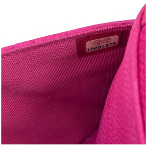 Chanel Wallet on Chain WOC Pochette Kalbsleder Pink SHW