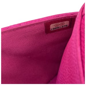 Chanel Wallet on Chain WOC Calfskin Pink
