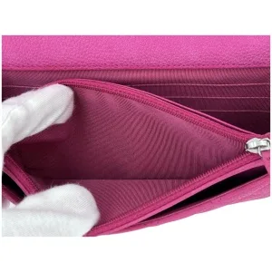 Chanel Wallet on Chain WOC Kalbsleder Pink