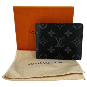 Louis Vuitton Slender Monogram Eclipse Canvas Wallet