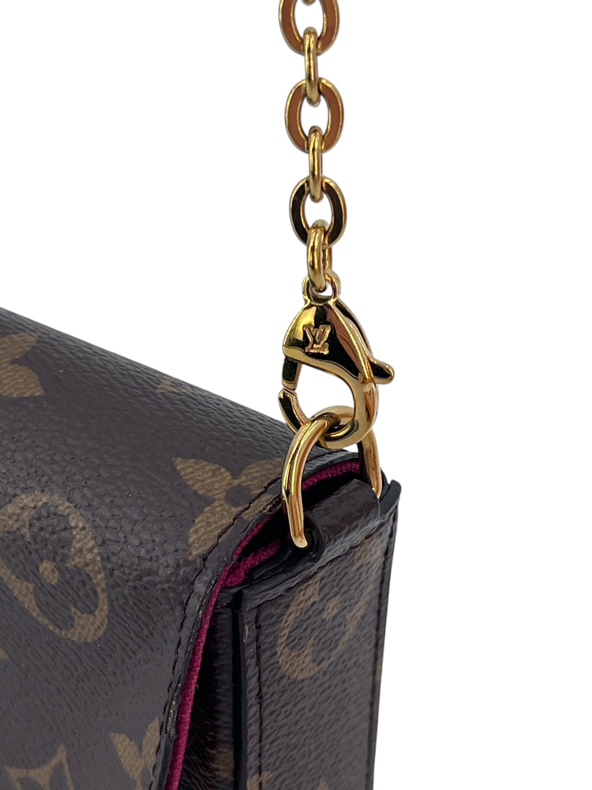Louis Vuitton Felicie Pochette Monogram Canvas I Love Handbags