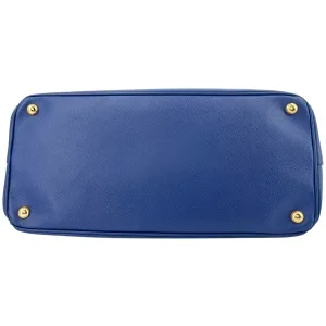 Prada Galliera Large Saffiano Blau