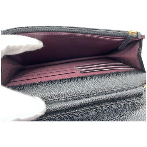 Chanel Wallet on Chain WOC Kalbsleder Schwarz