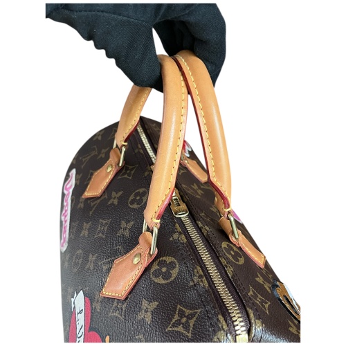 Louis Vuitton Speedy Bandouliere 30 Patches