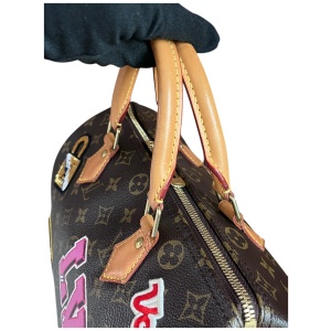 Louis Vuitton Speedy Bandouliere 30 Patches