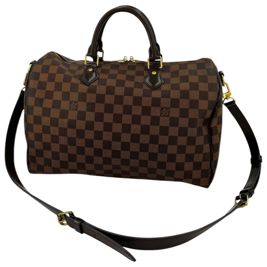 Louis Vuitton Speedy 35 Bandouliere Damier Ebene Carrier bags Louis Vuitton