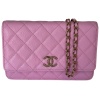 Chanel Wallet on Chain WOC Pochette Kalbsleder Rosa GHW Chanel Chanel 18 Chanel Wallet on Chain WOC Pochette Kalbsleder Rosa GHW Chanel Chanel 18
